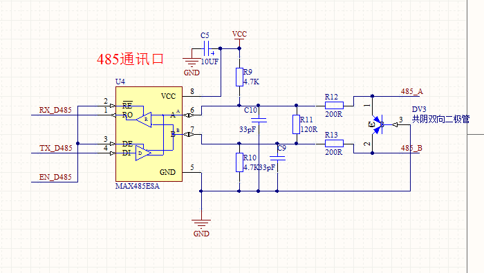 串口1转485芯片发送数据正常接收数据错误-3.png