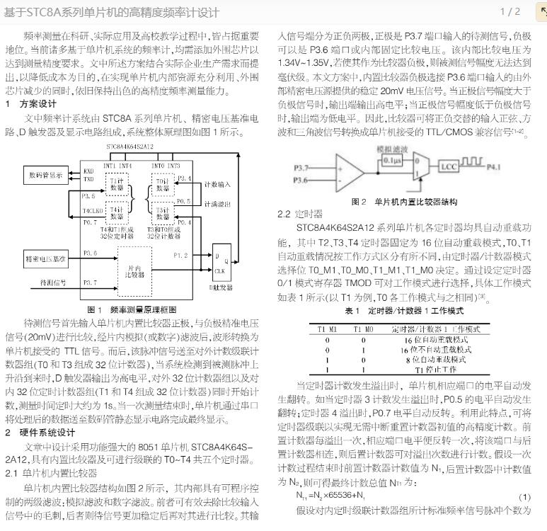 频率计