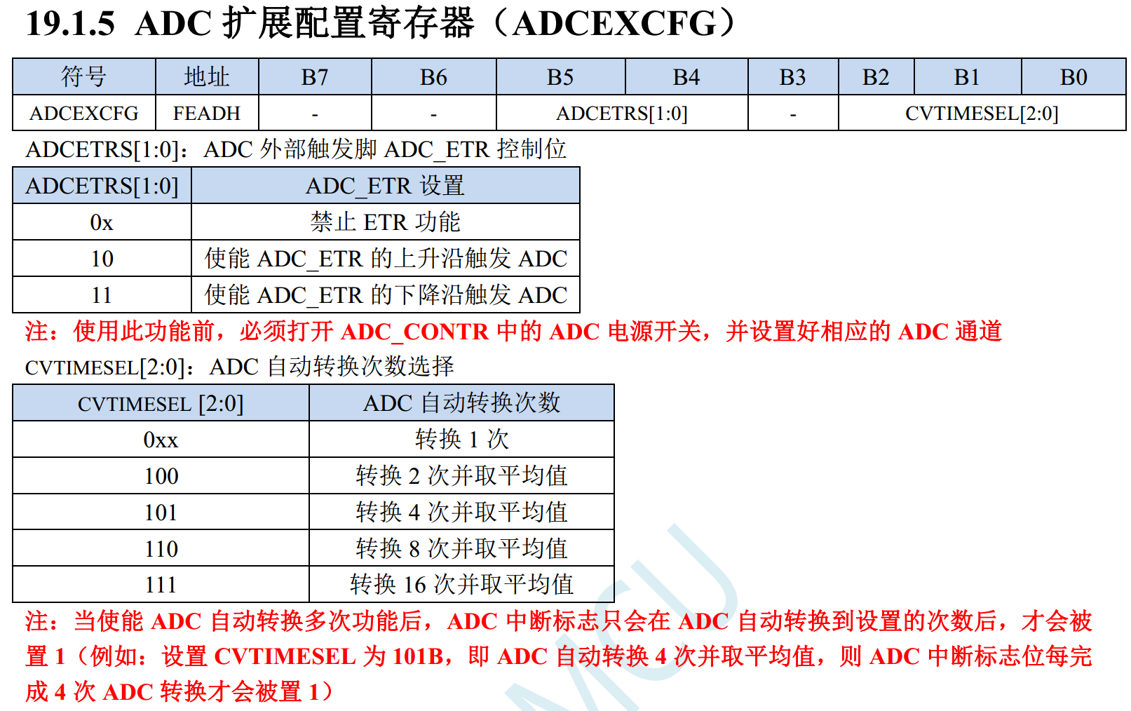 不启动DMA也可以12位ADC连续采样转换自动求平均值, STC8系列有DMA功能的MCU-1.png