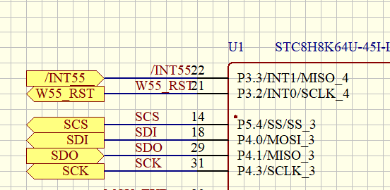 STC8H8K64U   SPI速度上不去怎么回事？有大侠知道吗？-1.png