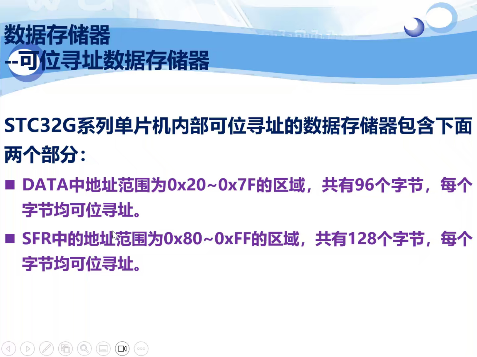 与8051区别，每个都可以位操作