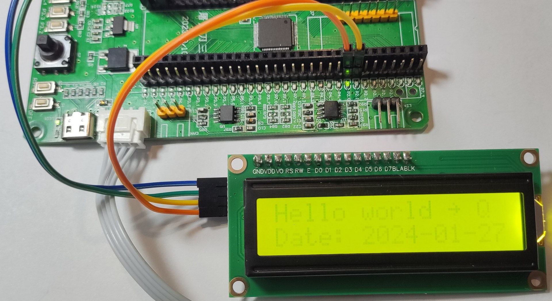LCD1602 Display