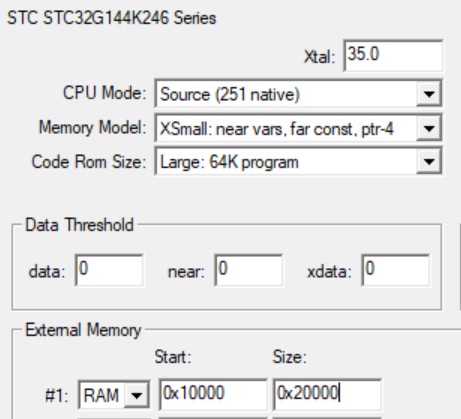 keil中设置为xsmall模式ram设置为0x10000-0x20000的考究是什么，不能设置为0x00000-0x20000 ...